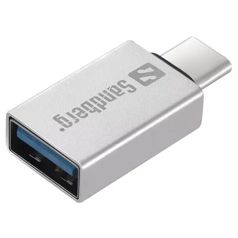 Sandberg USB-C til USB-A 3.0 Adapter Koble USB std utstyr til USB-C port