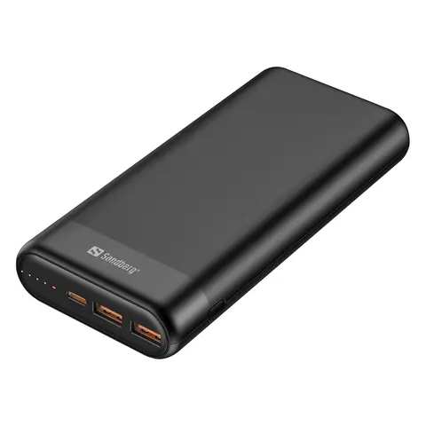 Sandberg Powerbank 20000 PD65W 2x QC3.0 20000 mAh USB-A + USB-C