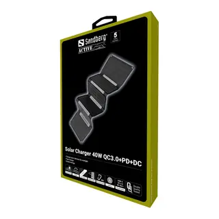 Sandberg Solar Charger 40W QC3.0 PD DC