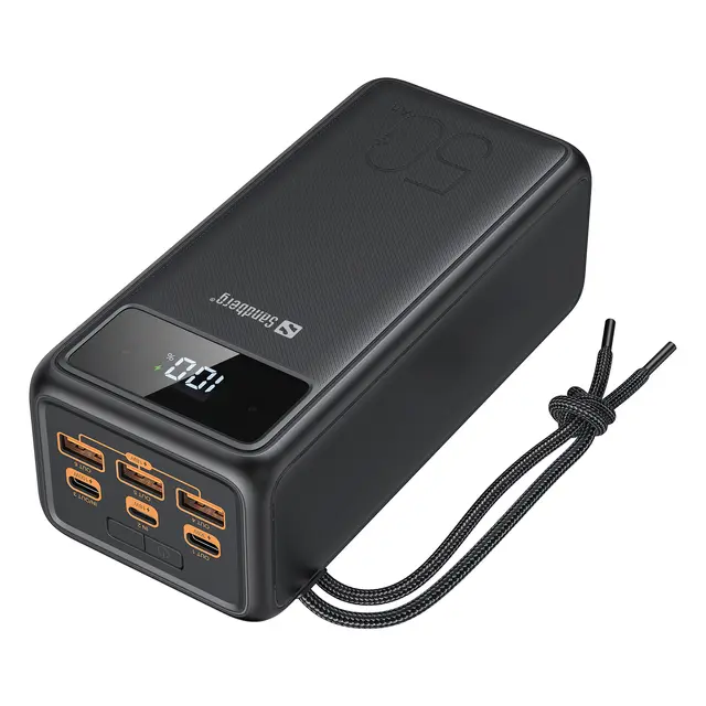 Sandberg Powerbank USB-C PD 130W 50000 mAh USB-A+USB-C PD 30+100W 