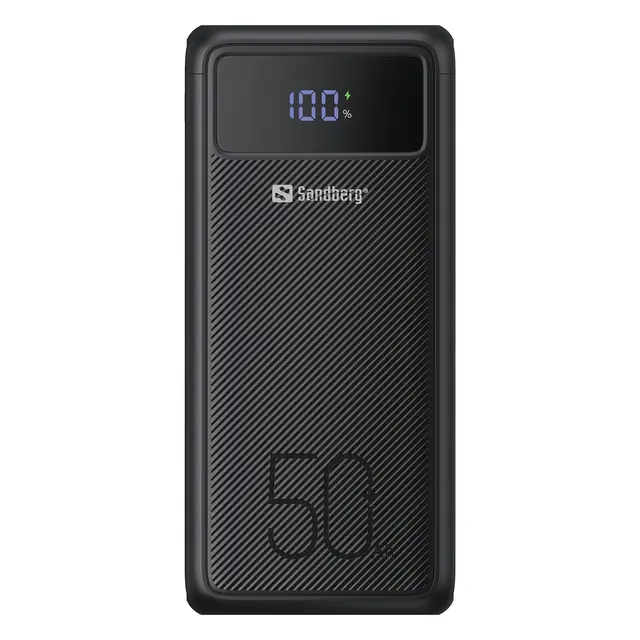 Sandberg Powerbank USB-C PD 130W 50000 mAh USB-A+USB-C PD 30+100W 