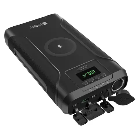 Sandberg Survivor Powerbank 7in1 76800 mAh. 2x USB-C / 1 x USB-A PD