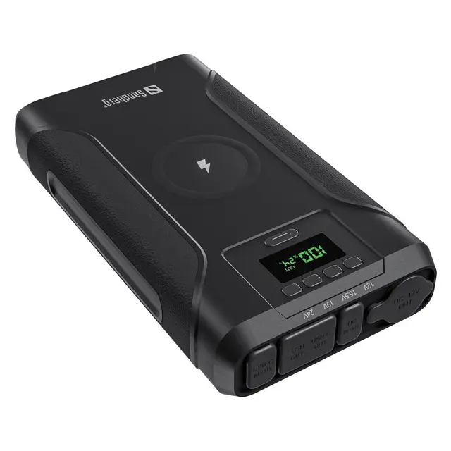 Sandberg Survivor Powerbank 7in1 76800 mAh. 2x USB-C / 1 x USB-A PD 