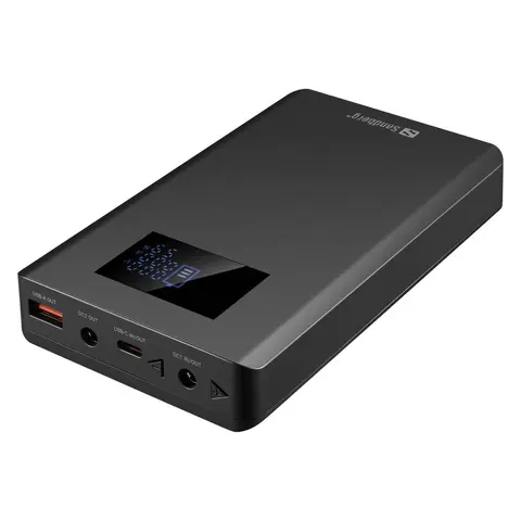Sandberg Laptop Powerbank 20000 PD100W 100W USB-C, 96W DC og 20W USB-A ut