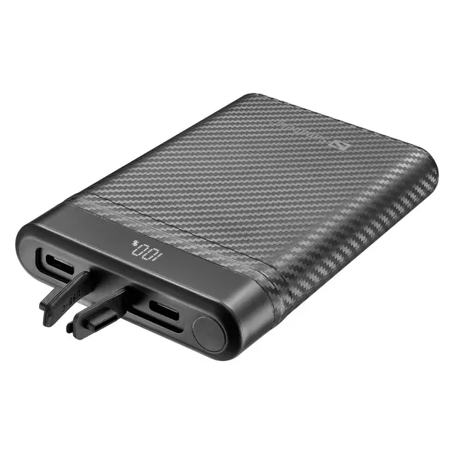 Sandberg Survivor Nano Powerbank 10000 IPX8 klassifisert nødbatteri. PD 20W 