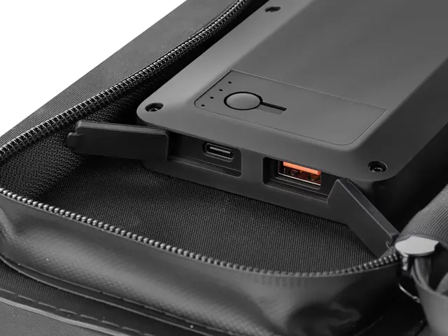 Sandberg SolarPanel 22W Powerbank 10000 Solcellelader m/ Powerbank. PD 20W utgan 