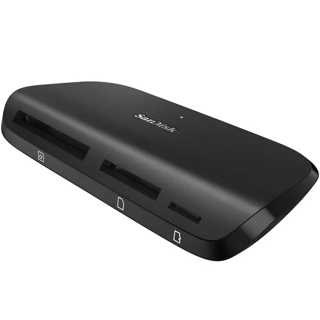 Sandisk Minnekortleser USB-C PRO Kortleser SD, CF og microSD USB-C 