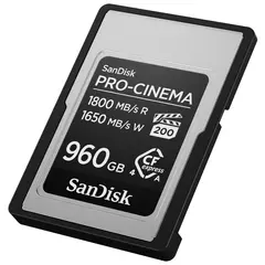 Sandisk 960GB CFexpress Type A ProCinema 960GB. R1800MB/s W 1650MB/s