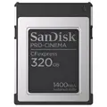 Sandisk 320GB CFexpress Type B ProCinema Type B, Max Read 1700 - Write 1400 MB/s