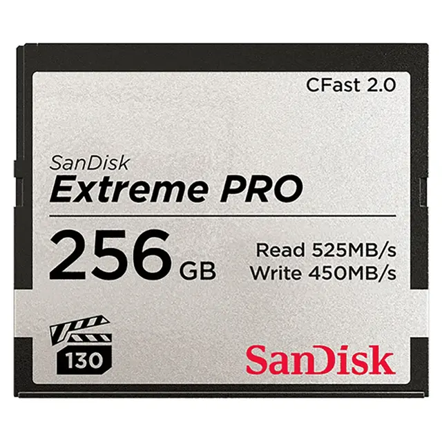SanDisk Extreme Pro CFast 2.0 256GB 525MB/s VPG130 