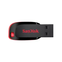 Sandisk USB-Minne 2.0 Cruzer Blade 128GB Sort minnepinne.