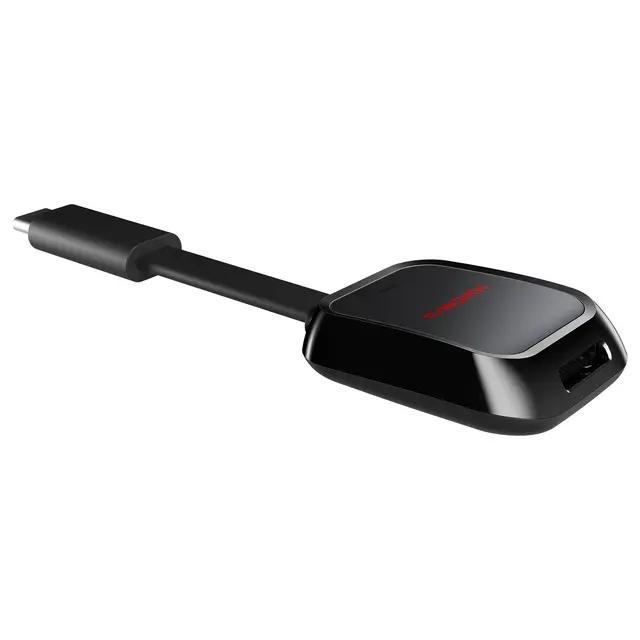 SanDisk QuickFlow UHS-I microSD-kortlese USB-C 