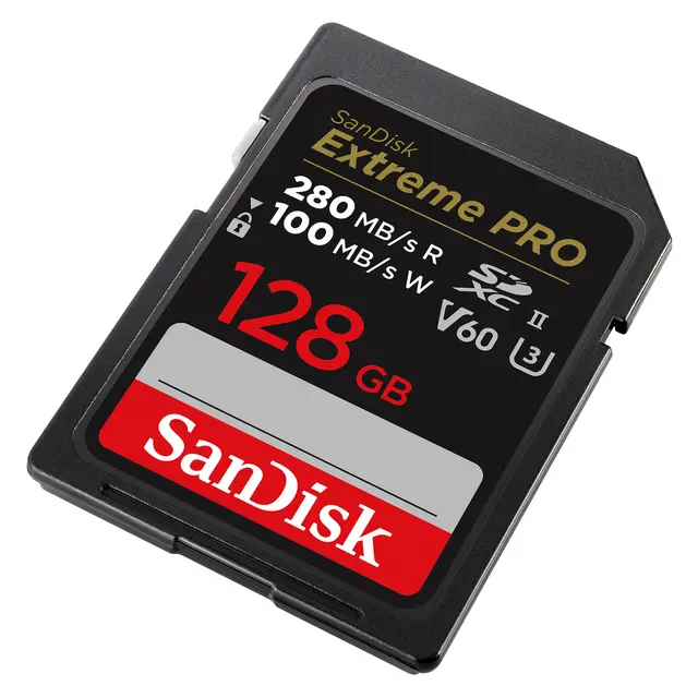 Sandisk SDXC Extreme Pro 128GB V60 C10 UHS-II 