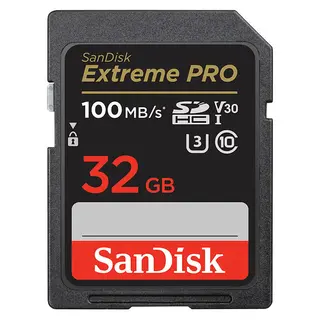 Sandisk SDHC Extreme Pro 32GB 100MB/s UHS-I C10 V30 U3