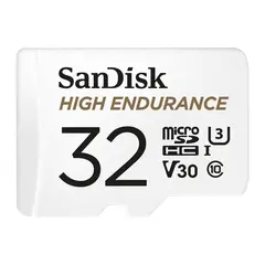 Sandisk High Endurance MicroSDXC 32GB 32GB 100:R 40M:W B/s. V30. U3. UHS-I