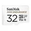 Sandisk High Endurance MicroSDXC 32GB 32GB 100:R 40M:W B/s. V30. U3. UHS-I