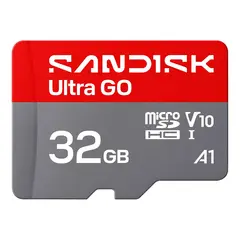 Sandisk microSDHC Ultra GO 32GB 32GB. 125MB/s. A1 C10 V10 UHS-I