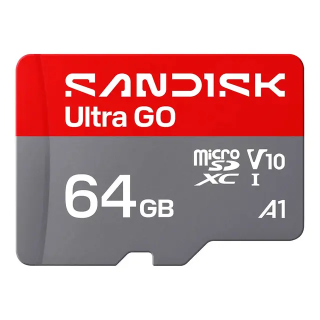 Sandisk microSDXC Ultra GO 64GB 64GB. 140MB/s. A1 C10 V10 UHS-I 