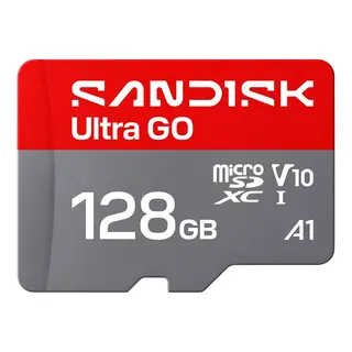 Sandisk microSDXC Ultra GO 128GB 128GB. 190MB/s. A1 C10 V10 UHS-I
