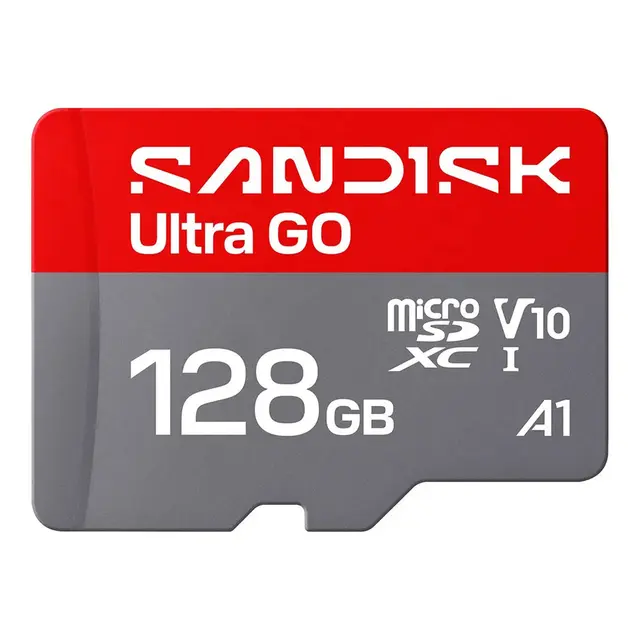 Sandisk microSDXC Ultra GO 128GB 128GB. 190MB/s. A1 C10 V10 UHS-I 