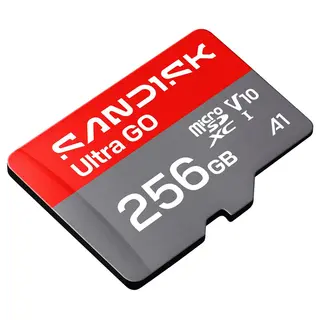 Sandisk microSDXC Ultra GO 256GB 256GB. 190MB/s. A1 C10 V10 UHS-I