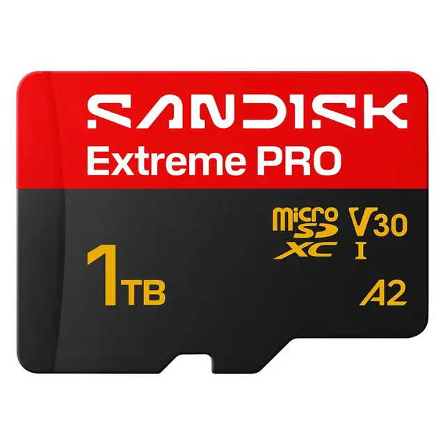 Sandisk microSDXC Extreme Pro 1TB 1TB. R250/W170. C10 V30 UHS-I 