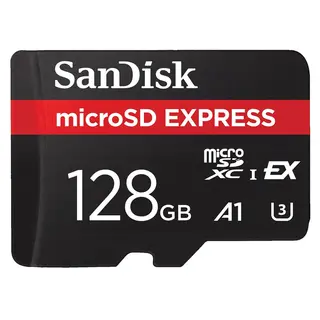 Sandisk MicroSDXC Express 128GB 128GB. R880/W480. U3 A1 C10 UHS-I