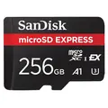 Sandisk MicroSDXC Express 256GB 256GB. R880/W480. U3 A1 C10 UHS-I