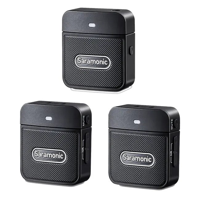 Saramonic Blink 100 B2 TX+TX+RX Wireless 2 Mic/1 Mottaker. Trådløst m/3,5mm 