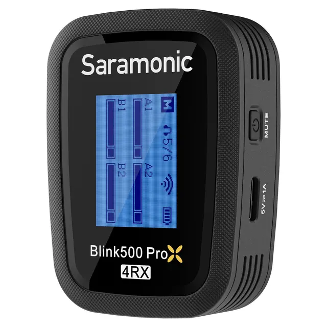 Saramonic Blink 500 Pro B8 2.4 GHz 4-kanals Wireless Mic System w/recording 