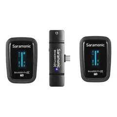 Saramonic Blink 500 ProX B6 Tr&#229;dl&#248;st mikrofonsystem USB-C