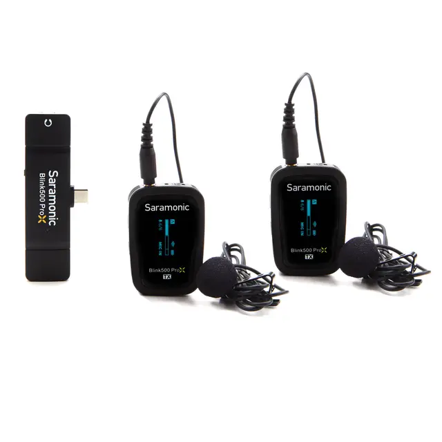 Saramonic Blink 500 ProX B6 Trådløst mikrofonsystem USB-C 
