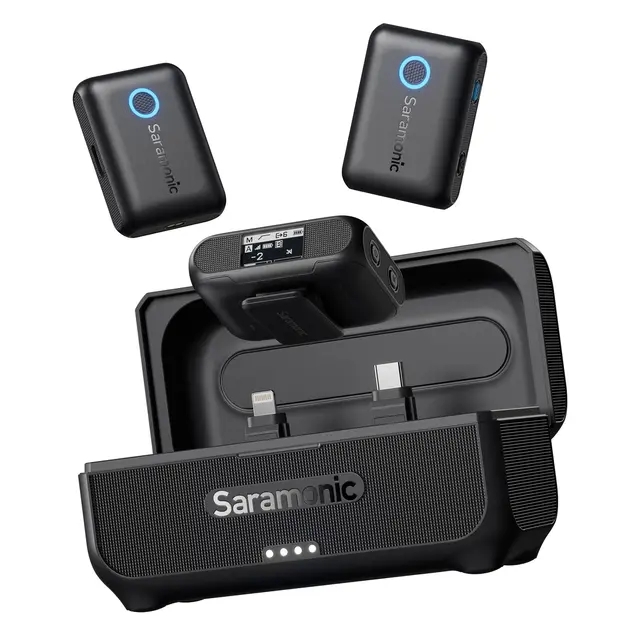 Saramonic Blink 500 B2+ (TX+TX+RX) Trådløst mikrofonsystem 