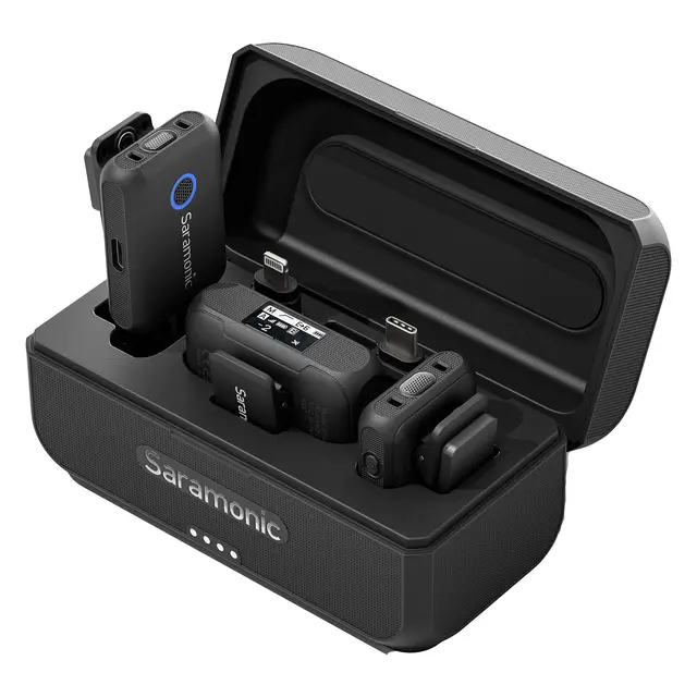 Saramonic Blink 500 B2+ (TX+TX+RX) Trådløst mikrofonsystem 