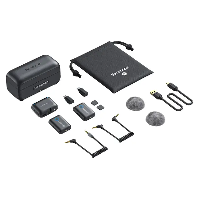 Saramonic Blink 500 B2+ (TX+TX+RX) Trådløst mikrofonsystem 