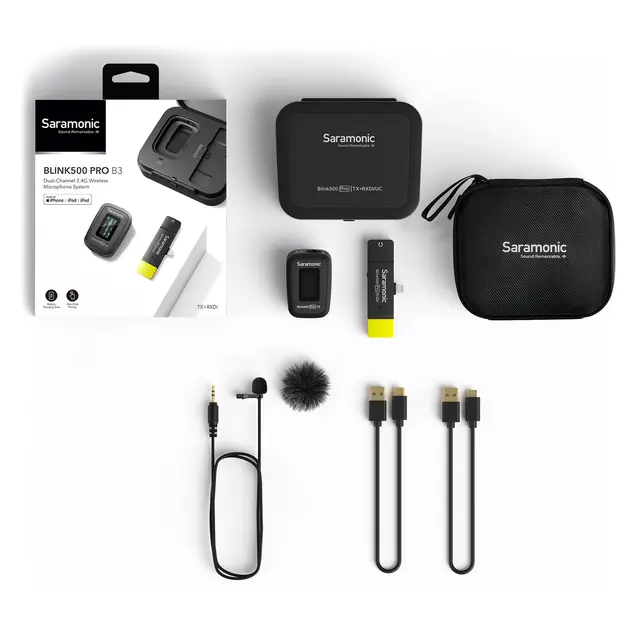 Saramonic Blink 500 Pro B3 Trådløst mikrofonsystem Lightning 