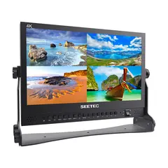 Seetec 15,6&quot; 4K Broadcast LCD Monitor 15,6&quot; SDI og 4x HDMI