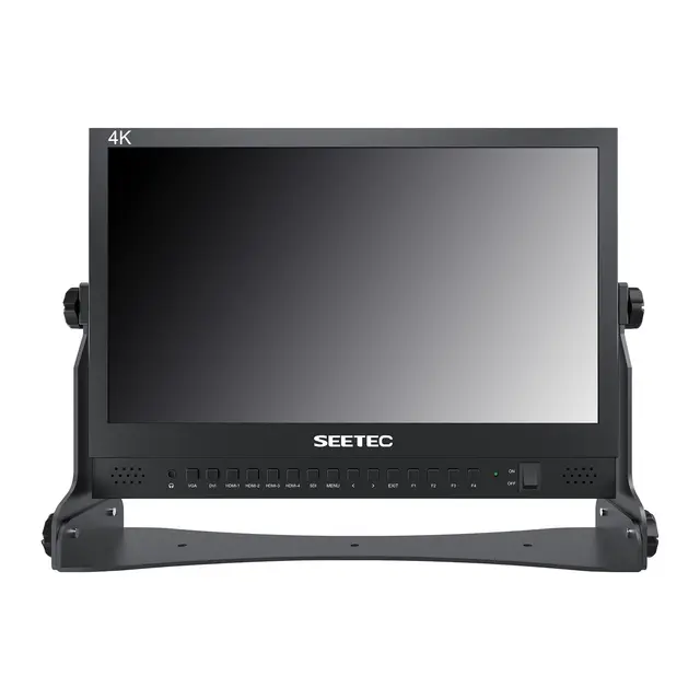 Seetec 15,6" 4K Broadcast LCD Monitor 15,6" SDI og 4x HDMI 