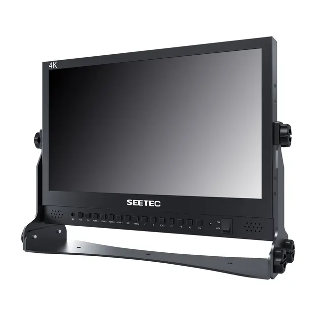 Seetec 15,6" 4K Broadcast LCD Monitor 15,6" SDI og 4x HDMI 