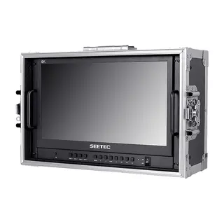 Seetec ATEM 15,6 Monitor i Kasse 15,6&quot; monitor med flightcase