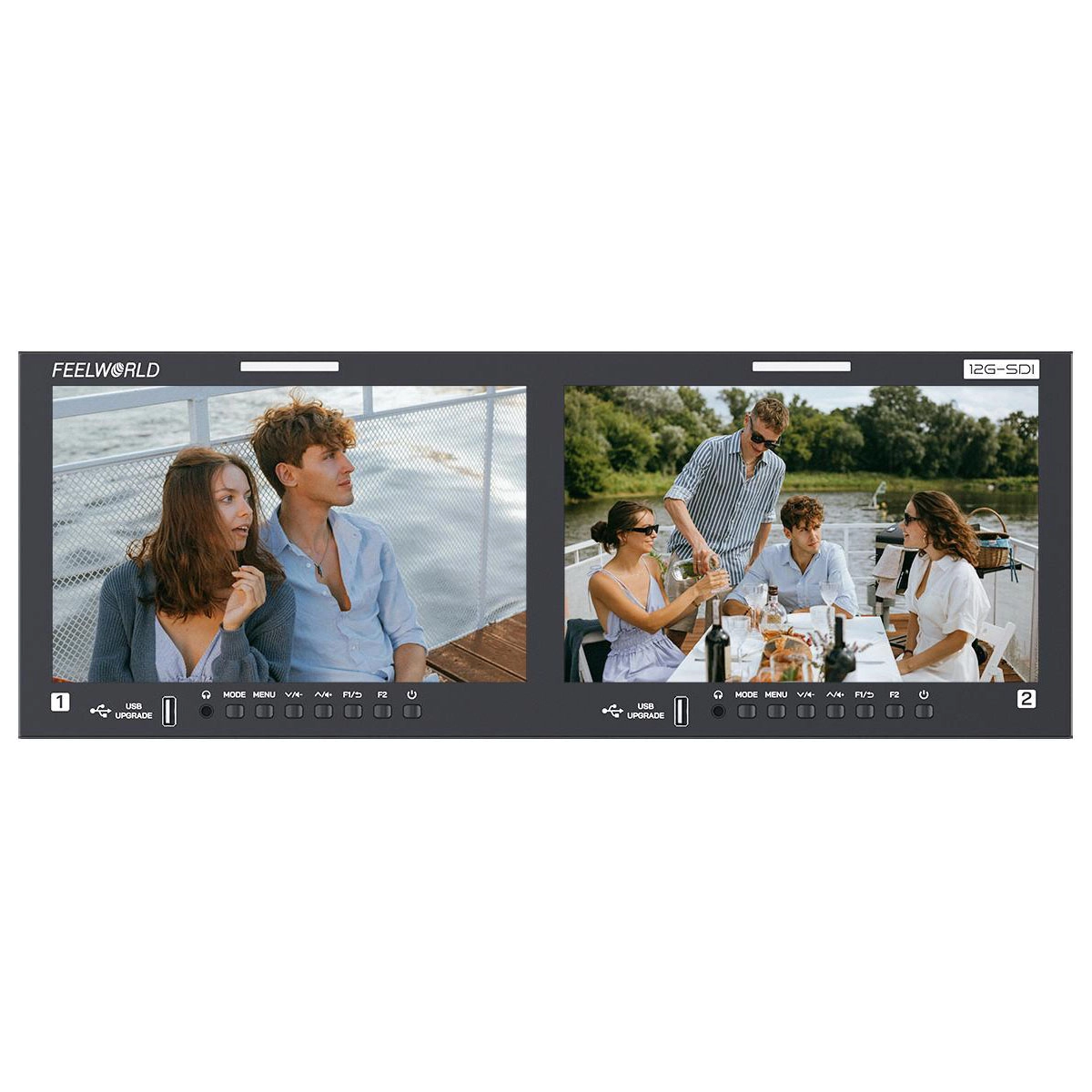 Feelworld FRM1001G Dual 10.1" Monitor 4RU Rackmount