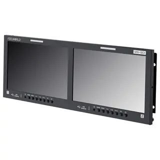 Seetec FRM1001G Dual 10.1" Monitor 4RU Rackmount