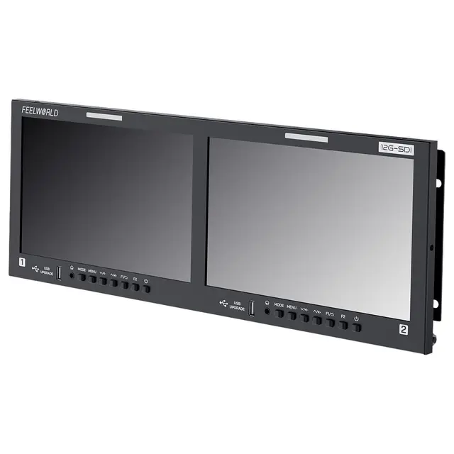 Seetec FRM1001G Dual 10.1" Monitor 4RU Rackmount 