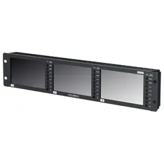 Feelworld FRM501G Triple 5,5" Monitor 2RU Rackmount