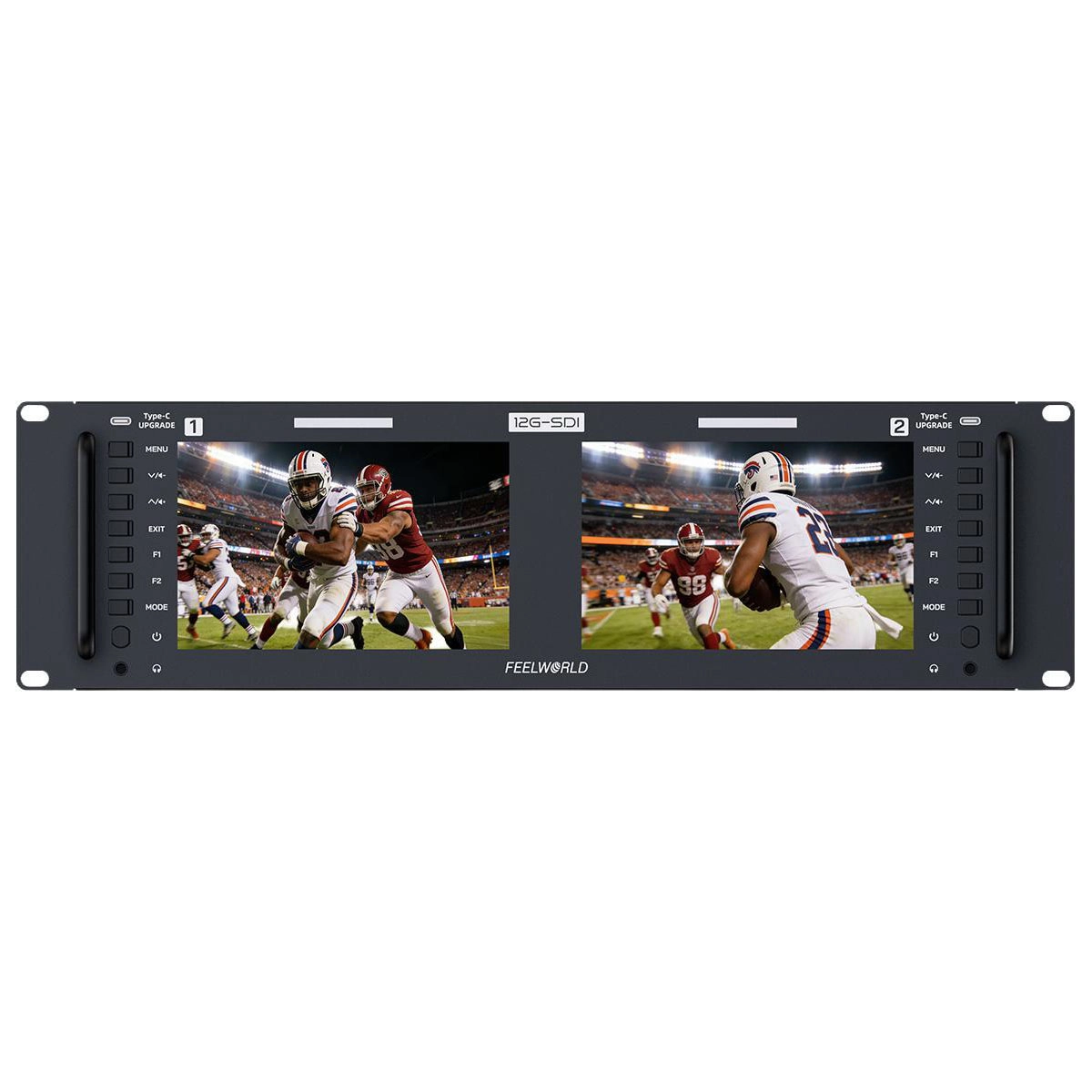 Feelworld FRM701G Dual 7" Monitor 3RU Rackmount