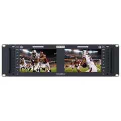 Seetec FRM701G Dual 7" Monitor 3RU Rackmount