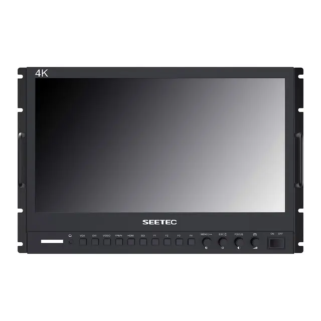 Seetec P133-9HSD-RM Rack Monitor 13" 13" Rack Mount Monitor SDI og HDMI 