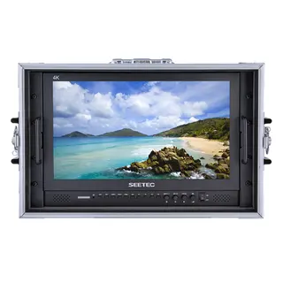 Seetec 17" HD Broadcast Monitor i Kasse 17" med transport kasse SDI, HDMI, DVI