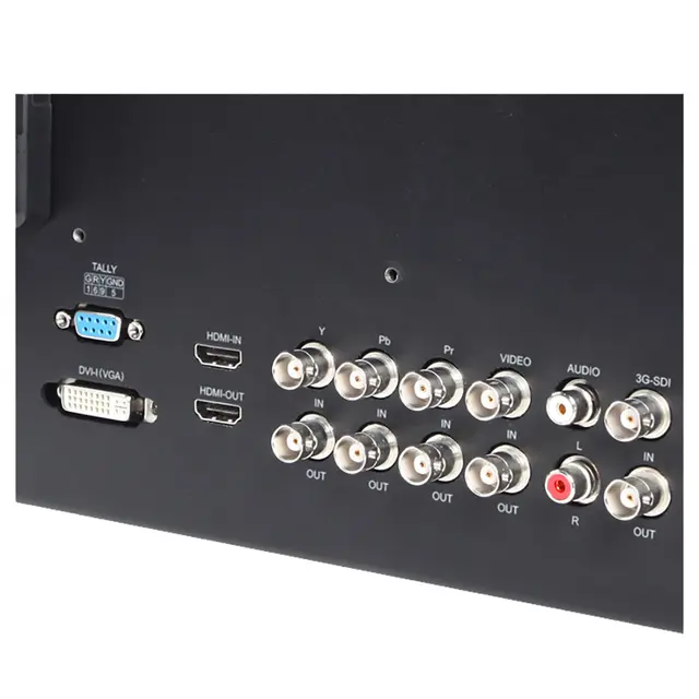 Seetec 17" HD Broadcast Monitor i Kasse 17" med transport kasse SDI, HDMI, DVI 