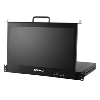 Seetec SC173-HD-56  Monitor HDMI 17&quot; Pull Out Rack Mount Monitor